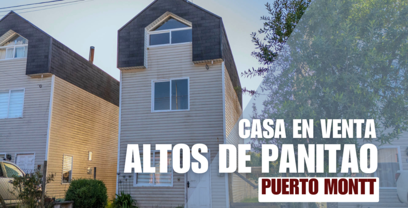 Casa en venta, Condominio Altos de Panitao, Puerto Montt