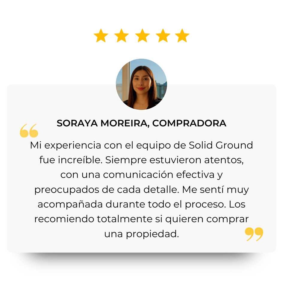 Reseña Soraya Moreira